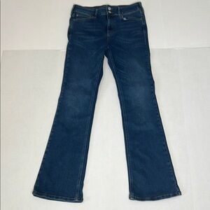 Free People Dark Blue Boot Cut Jeans